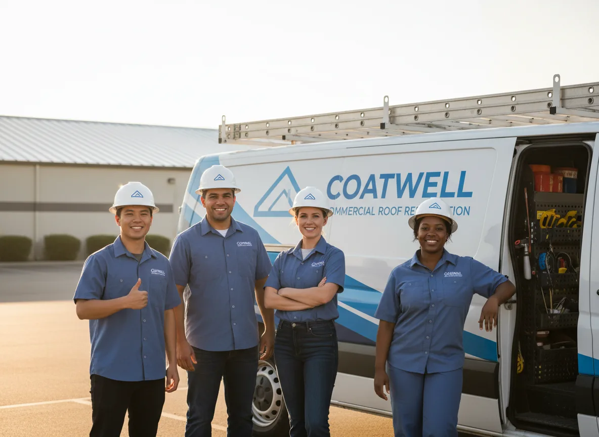 Commercial roof coating company in La Harpe, IL